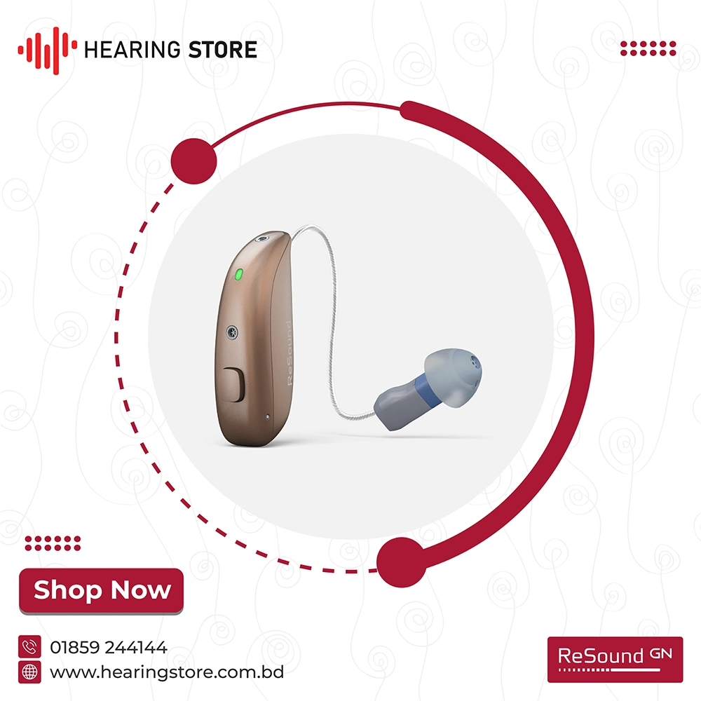 ReSound Vivia 560S-DRWC Rechargeable RIE Hearing Aid (Pair) Price in Bangladesh ReSound Vivia 560S-DRWC Rechargeable RIE Hearing Aid (Pair) Price in Bangladesh