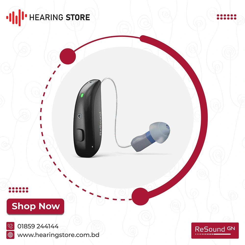 ReSound Vivia 760S-DRWC Rechargeable RIE Hearing Aid (Pair) Price in Bangladesh ReSound Vivia 760S-DRWC Rechargeable RIE Hearing Aid (Pair) Price in Bangladesh
