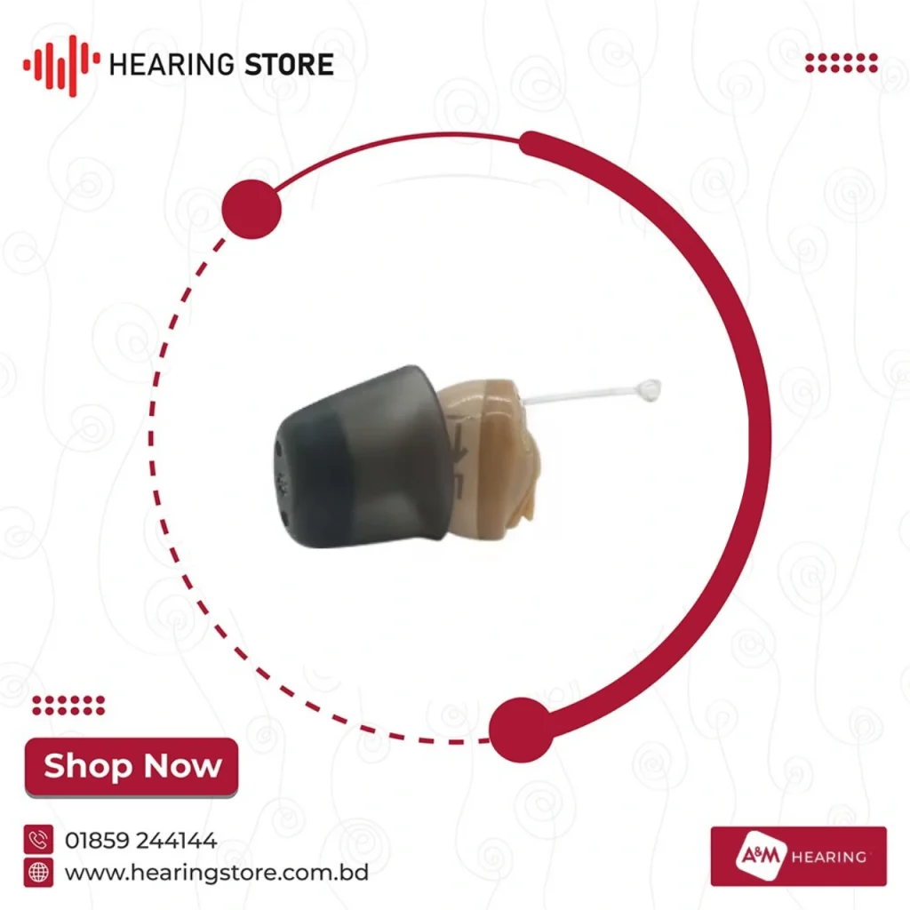 A & M XTM CIC P4 (Instant Fit) Hearing Aid Price In Bangladesh