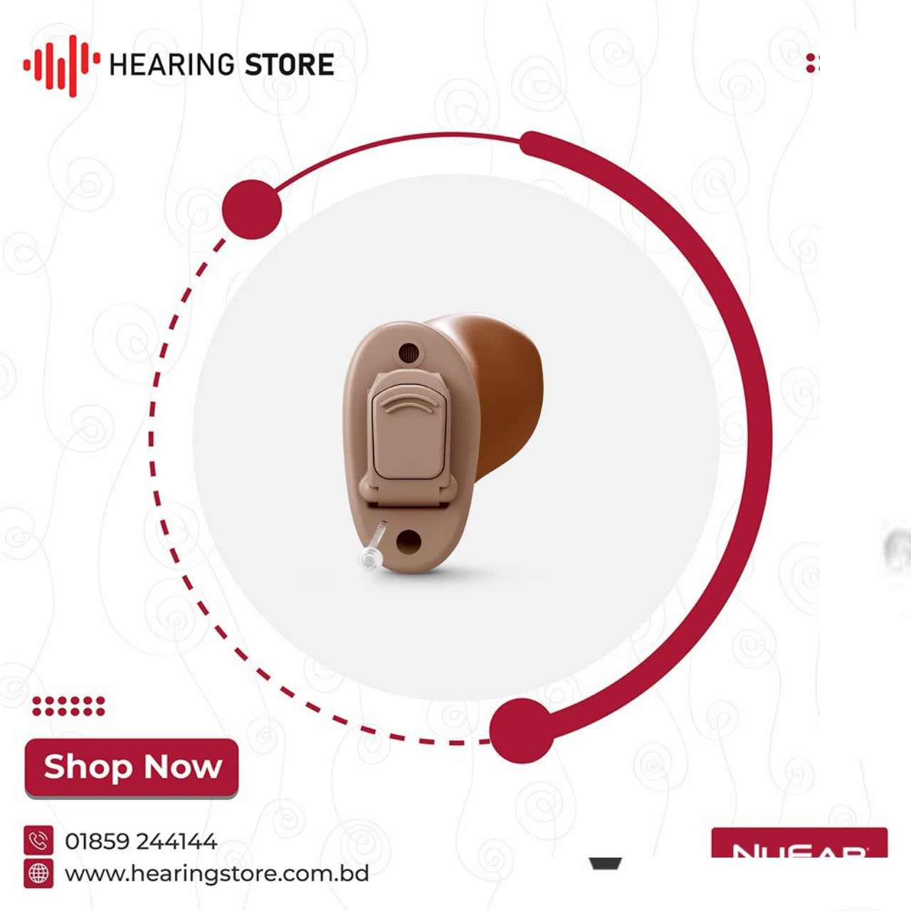 Canvas cic(1280 x 1280 px) NuEar Canvas 2000 CIC Hearing Aid Price in Bangladesh