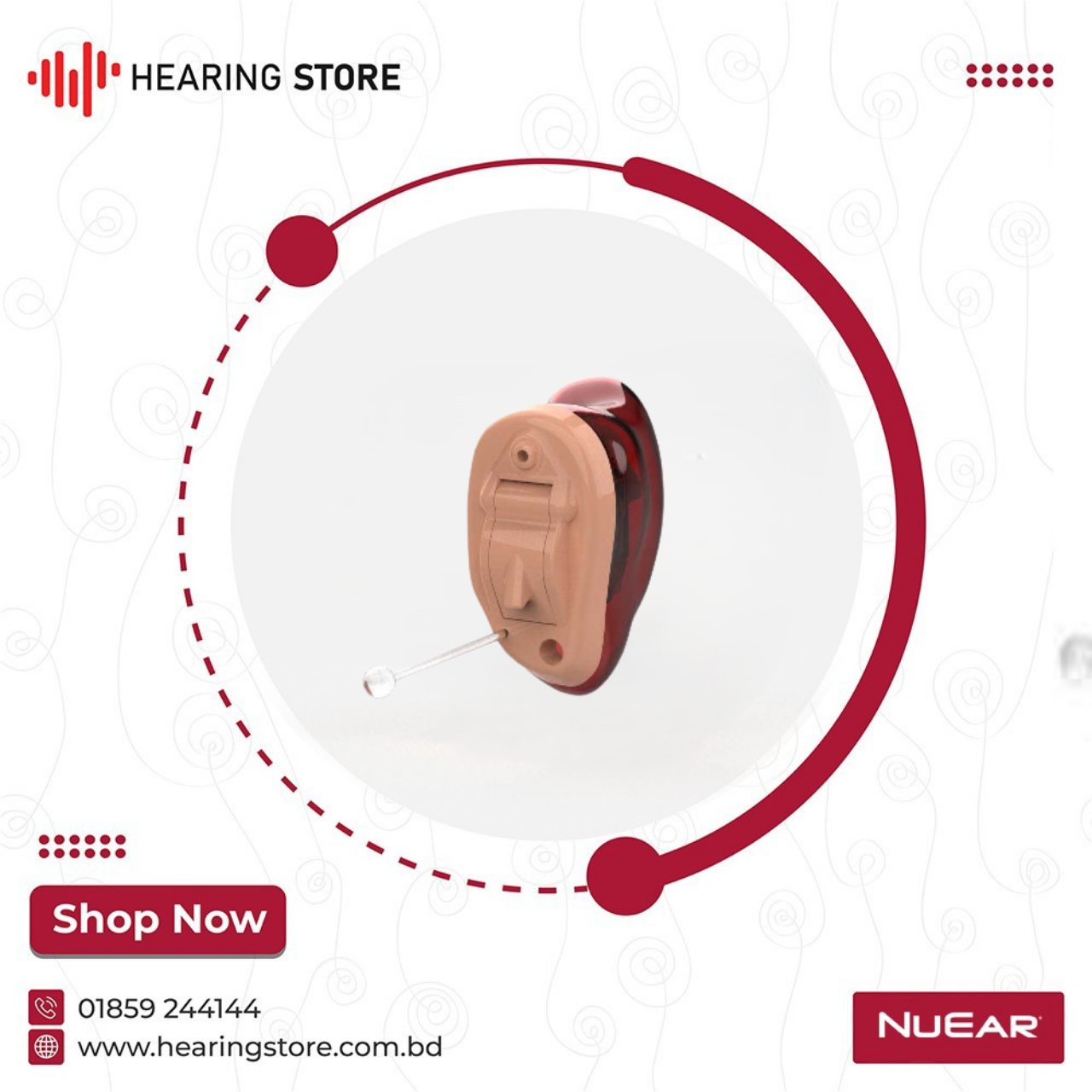 NuEar NXG AI 12 CIC (Wireless) Hearing Aid Price in Bangladesh NuEar NXG AI 12 CIC (Wireless) Hearing Aid Price in Bangladesh