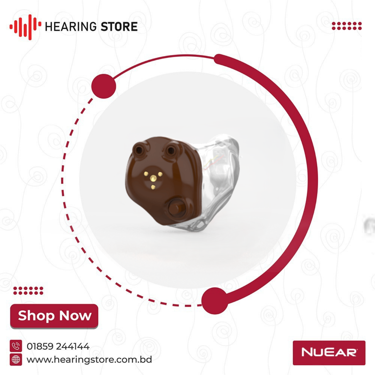 NuEar NXG AI 12 ITC R Hearing Aid Price in Bangladesh NuEar NXG AI 12 ITC R Hearing Aid Price in Bangladesh