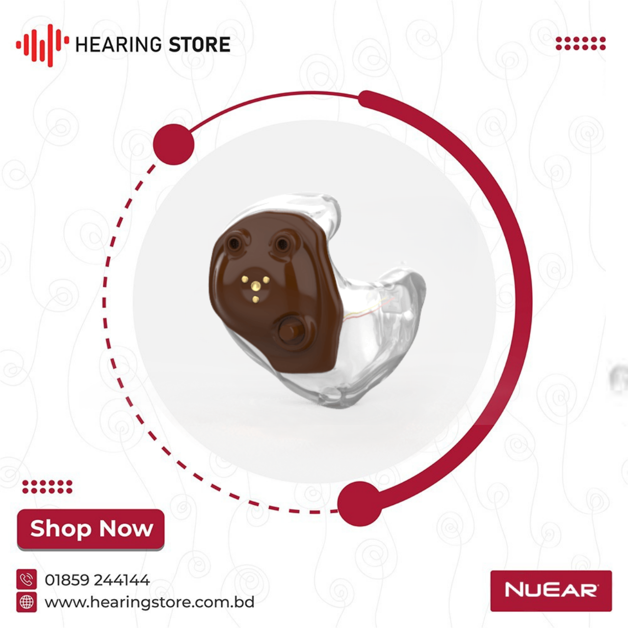 NuEar NXG AI 12 ITE R Hearing Aid Price in Bangladesh NuEar NXG AI 12 ITE R Hearing Aid Price in Bangladesh