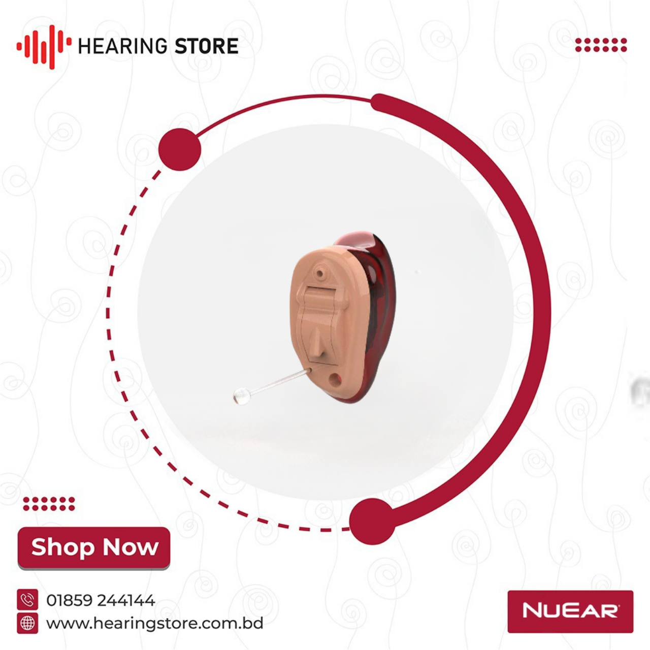 NuEar NXG AI 20 CIC R NW Hearing Aid Price in Bangladesh NuEar NXG AI 20 CIC R NW Hearing Aid Price in Bangladesh