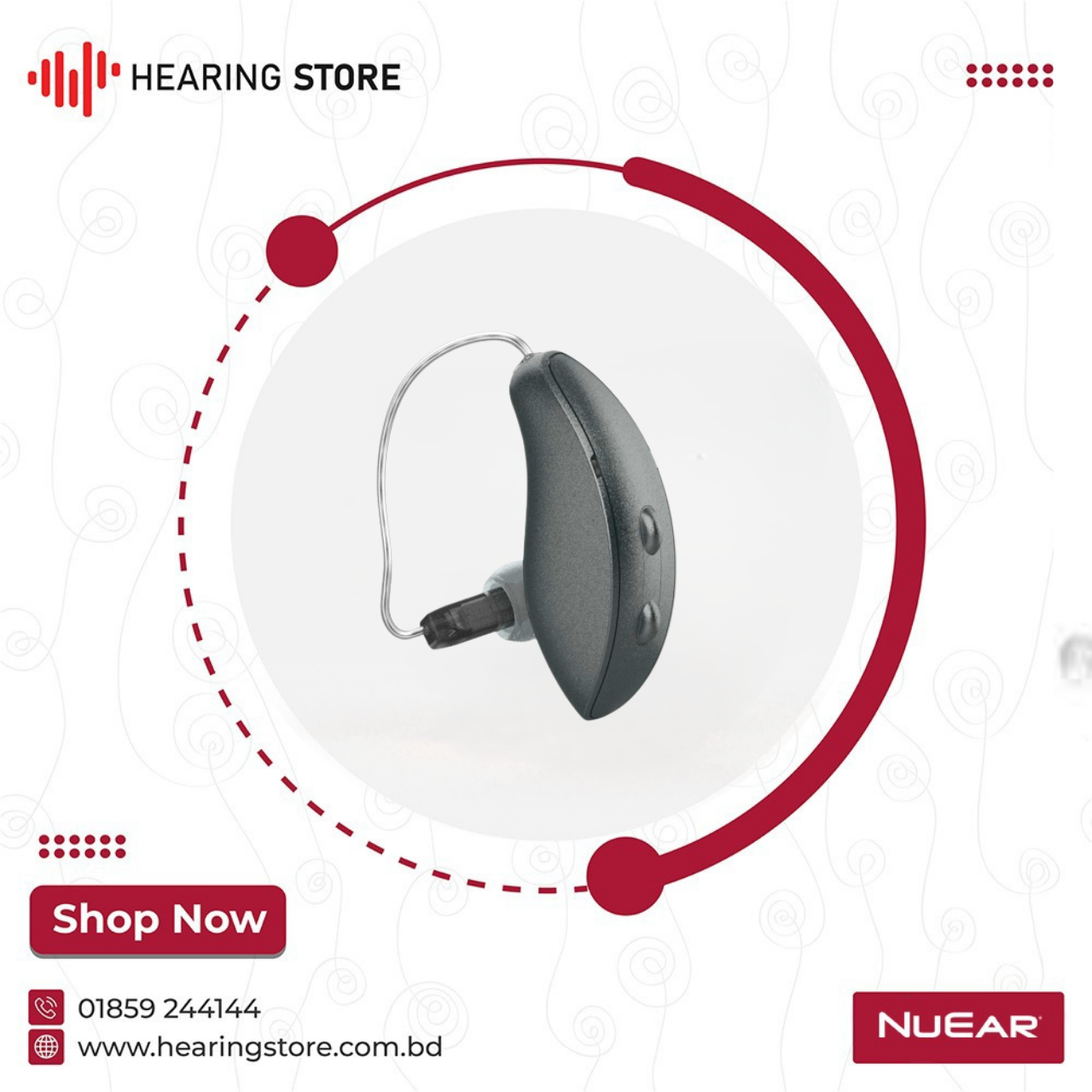 NuEar NXG AI 20 RIC RT Hearing Aid Price in Bangladesh NuEar NXG AI 20 RIC RT Hearing Aid Price in Bangladesh