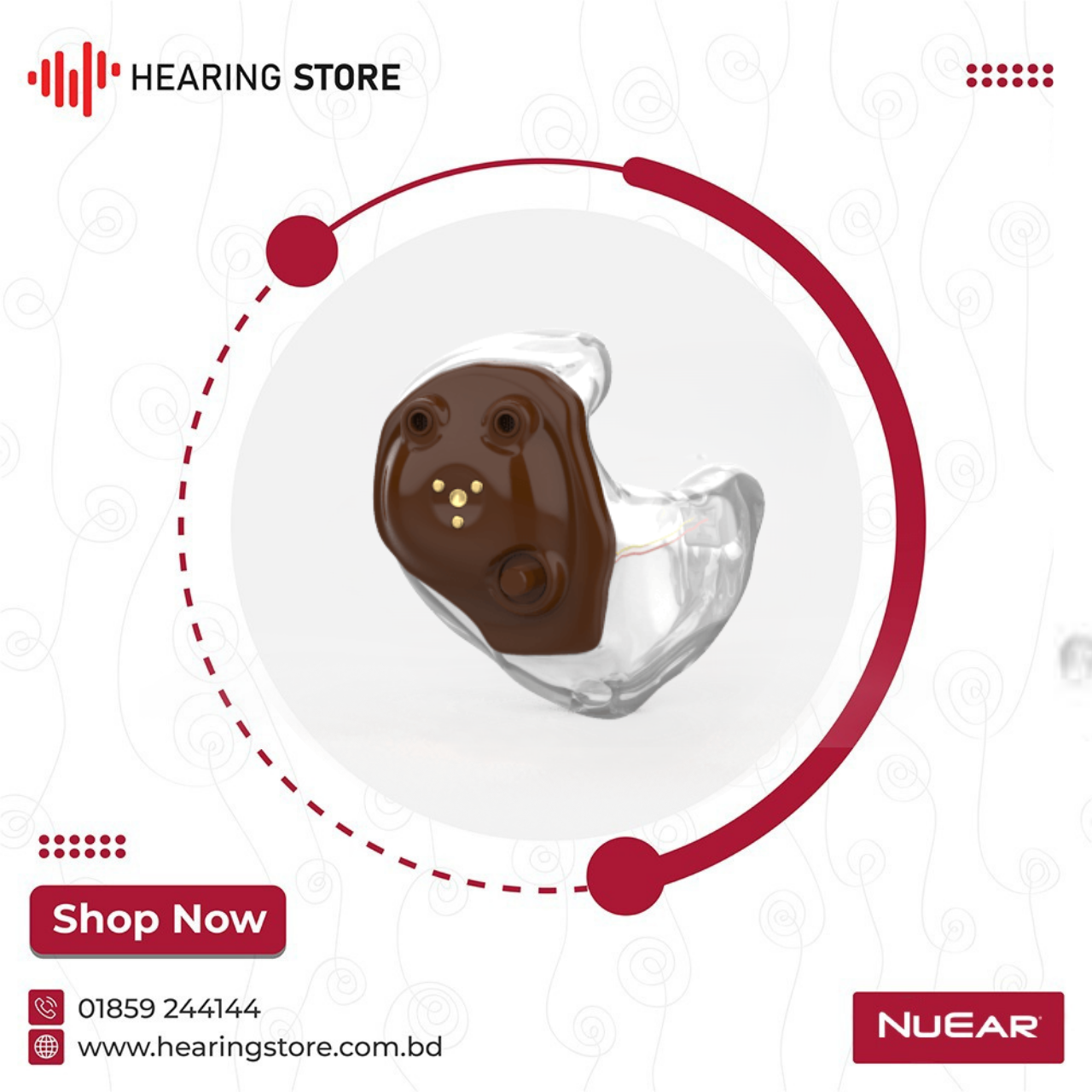 NuEar NXG AI 24 ITE R Hearing Aid Price in Bangladesh NuEar NXG AI 24 ITE R Hearing Aid Price in Bangladesh