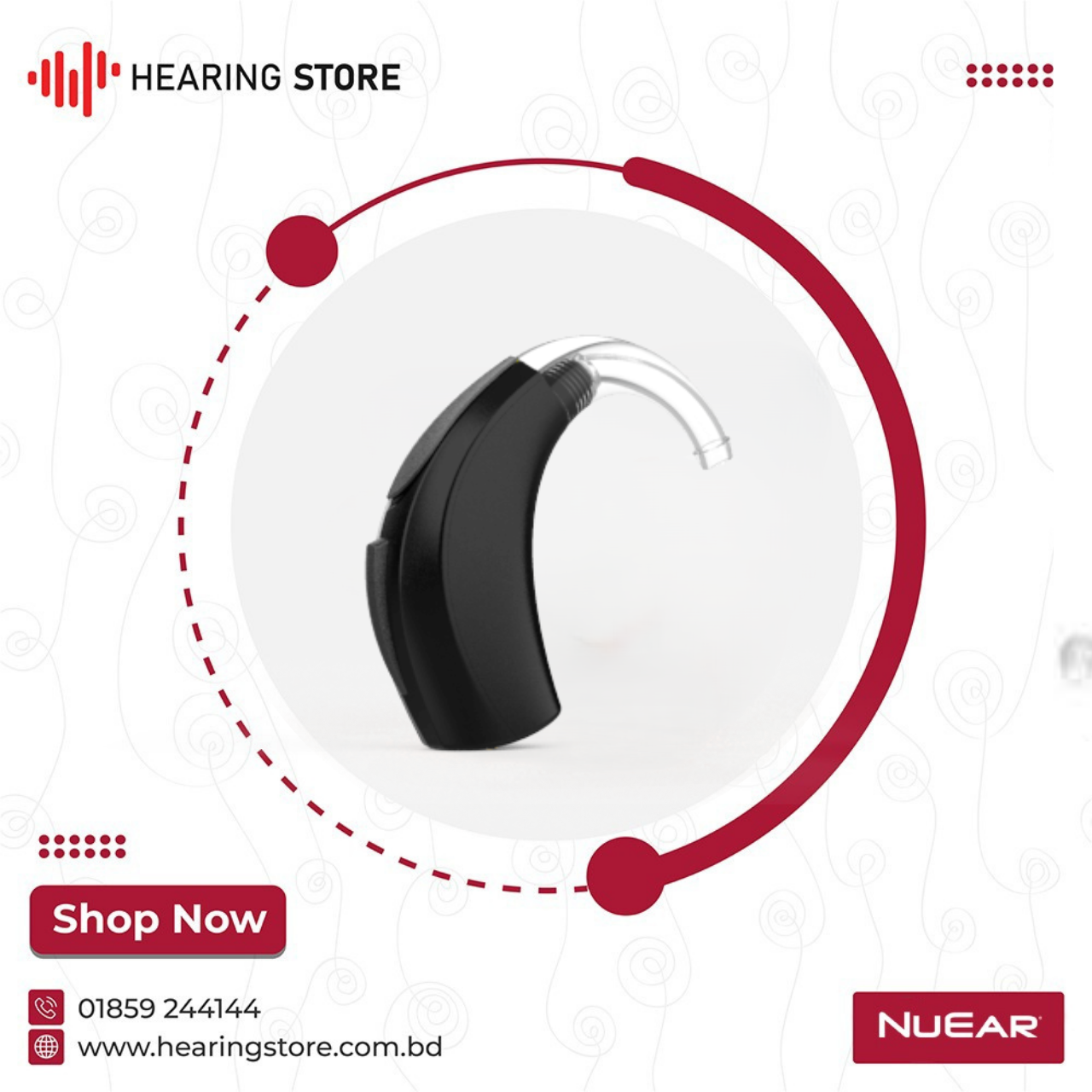 NuEar Savant AI 1200 BTE PP Hearing Aid Price in Bangladesh NuEar Savant AI 1200 BTE PP Hearing Aid Price in Bangladesh