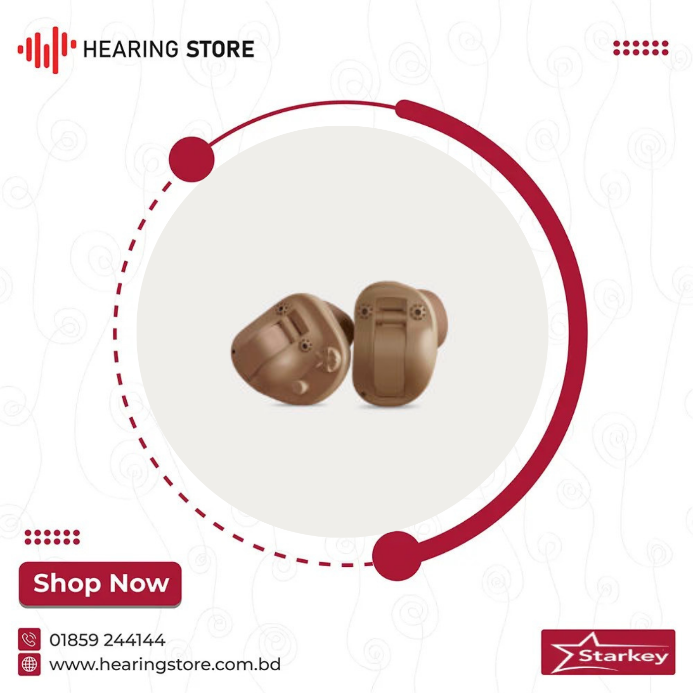 Starkey Genesis 3 Starkey Evolv AI 2400 CIC (Wireless) Hearing Aid Price in Bangladesh