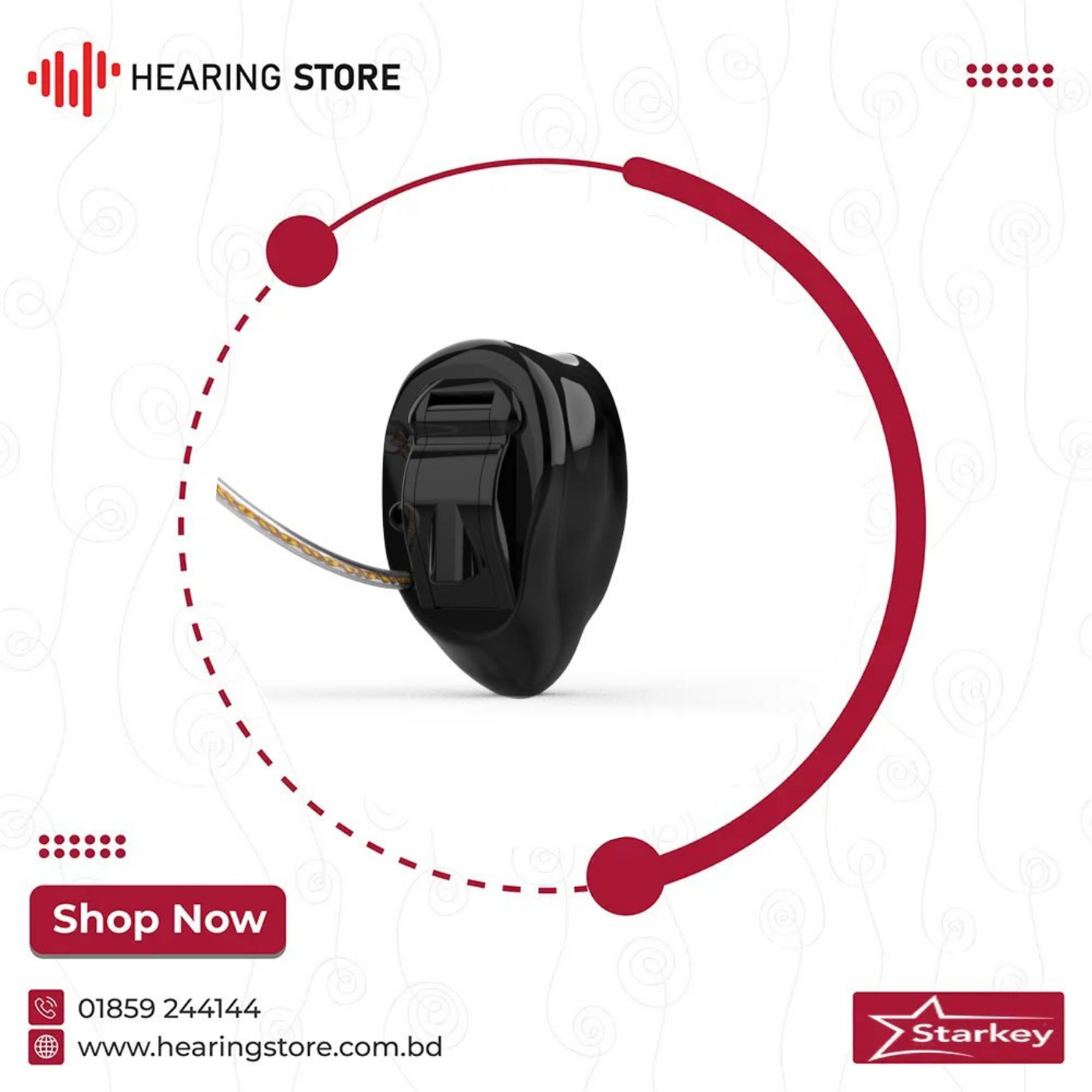 Starkey Genesis 4 Starkey Genesis AI 20 CIC (Wireless) Hearing Aid Price in Bangladesh
