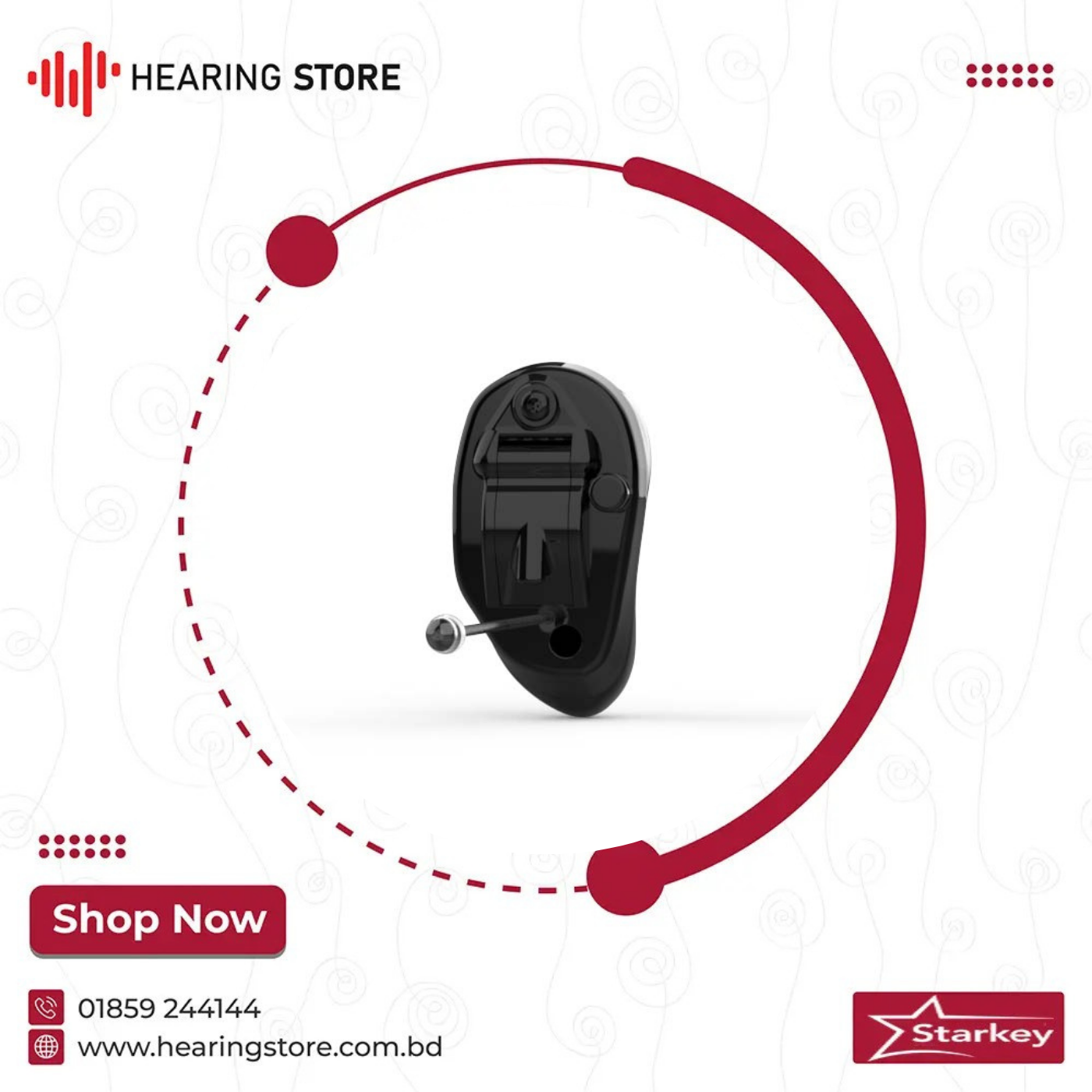 Starkey Genesis 6 Starkey Signature 20 CIC (NW) Hearing Aid Price in Bangladesh