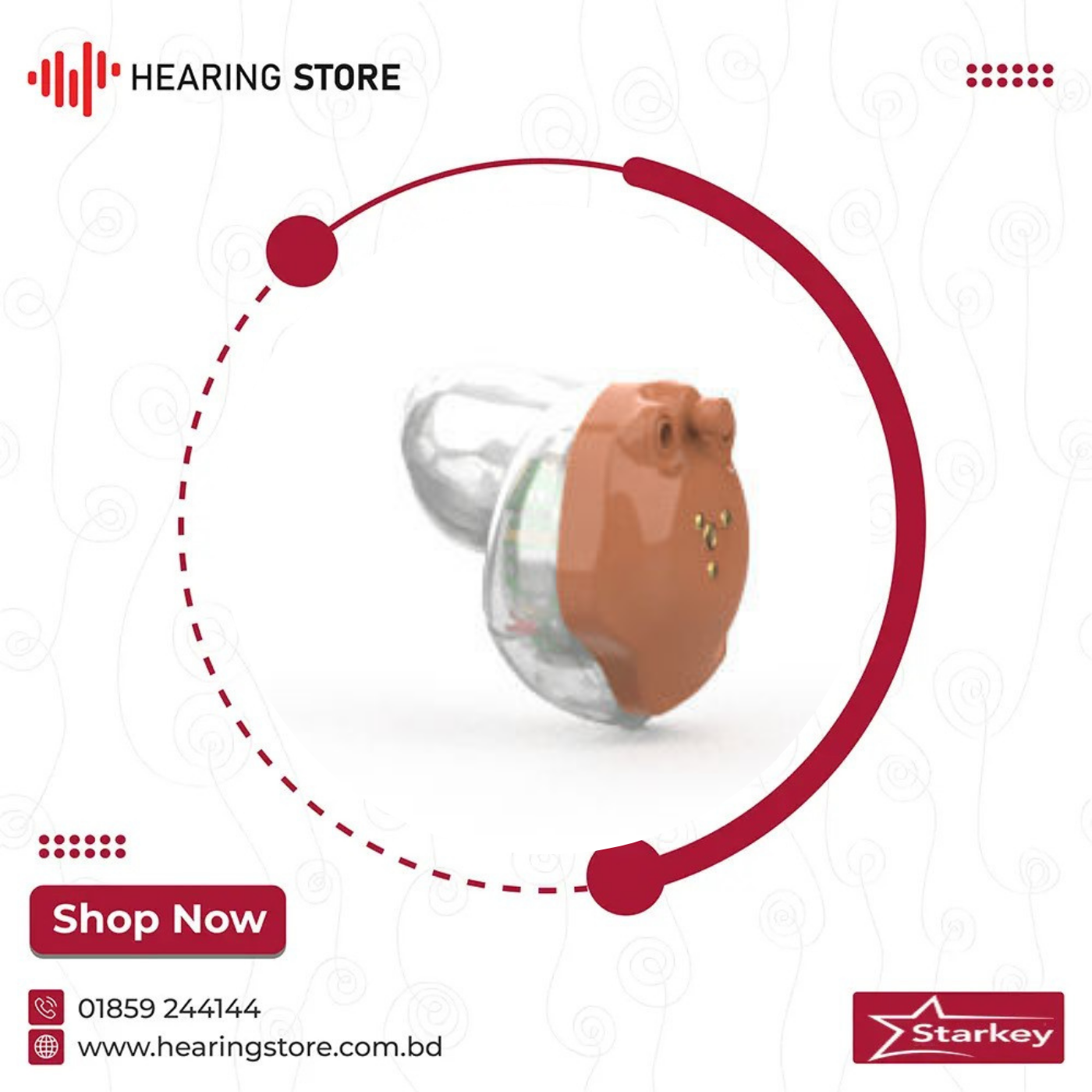 Starkey Genesis 10 Starkey Livio 1000 ITE R Hearing Aid Price in Bangladesh