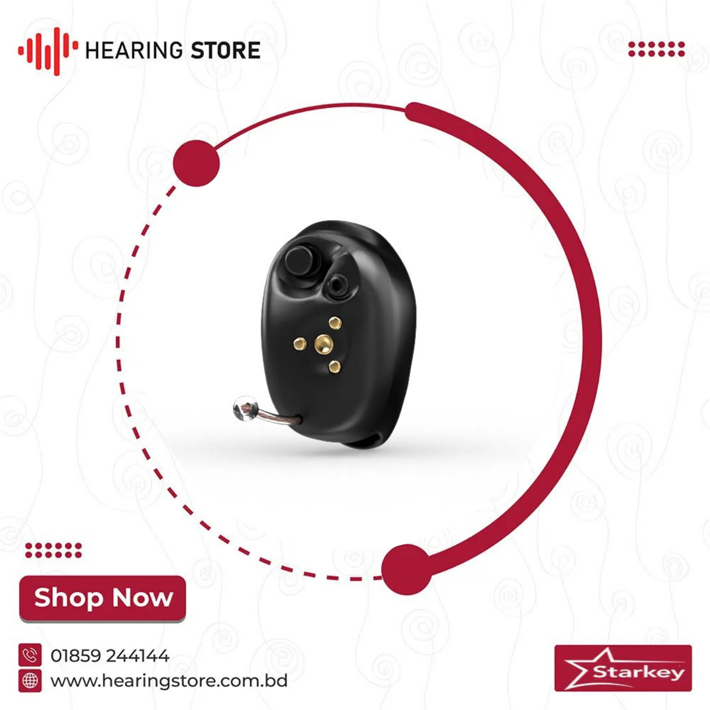 Starkey Genesis 5 Starkey Picasso 1200 ITC Hearing Aid Price in Bangladesh