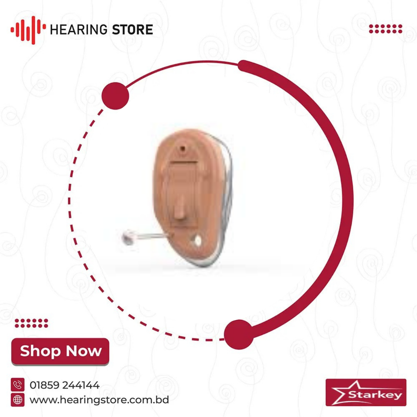 Starkey Genesis cic nw Starkey Picasso 1200 CIC Hearing Aid Price in Bangladesh